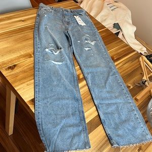 NWT Zara Women’s The 90’s Full Length Jeans